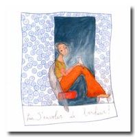 Carte Anne-Sophie Rutsaert - Puis...S'envoler de bonheur! - 14x14 cm